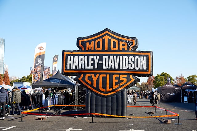 HARLEY-DAVIDSONブース