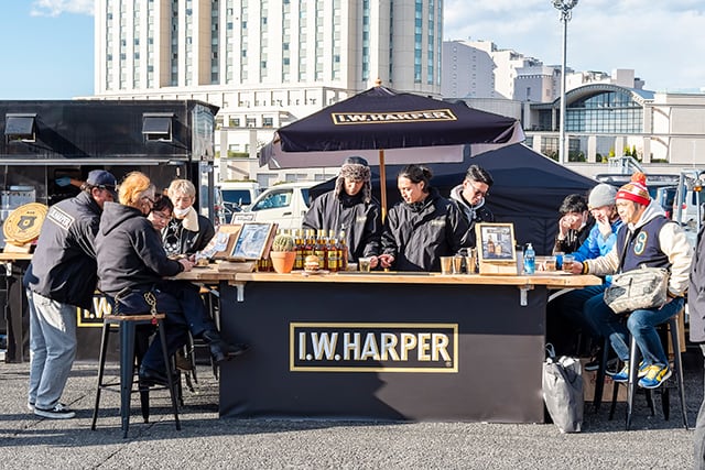 I.W.HARPERブース